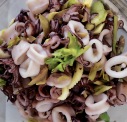 Squid Salad, Lidia’s Italy in America – Photo credit Hirsheimer & Hamilton